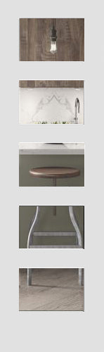 Shaker Doors 5-Panel CLEAR GLASS 80" Tall.