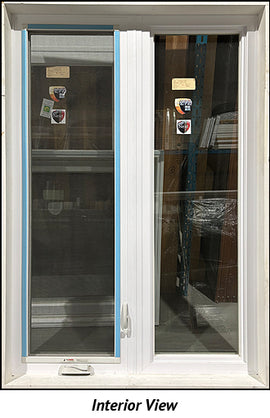 Casement Window 2 Section 43" Wide x 63 1/4" Tall - 0