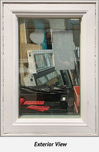 Casement Window Left Hinge 19" x 27".