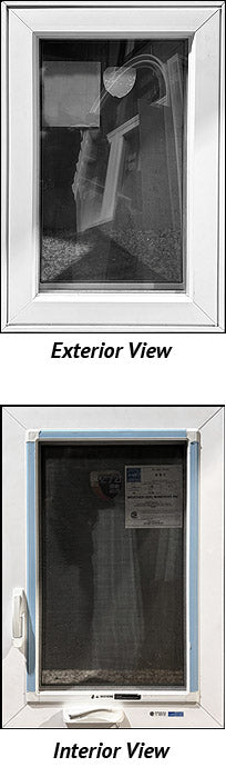 Casement Window Left Hinge 20" Wide x 30" Tall (Sample)