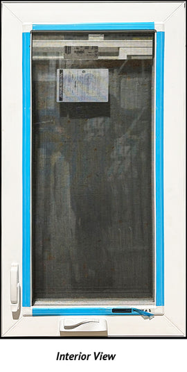 Casement Window 21" Wide x 39" Tall Left Hinge - 0