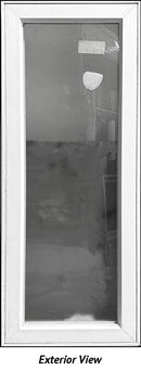 Casement Window Left Hinge 21" Wide x 53 5/8" Tall-Frosted Glass-1