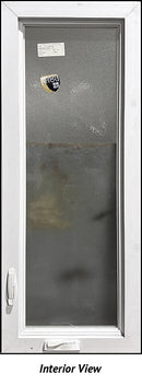 Casement Window Left Hinge 21" Wide x 53 5/8" Tall-Frosted Glass-2
