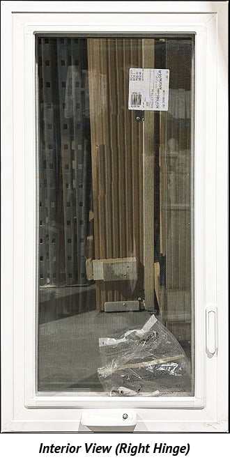 Casement Window 22 1/4" Wide x 43 3/4" Tall, Low-e 366