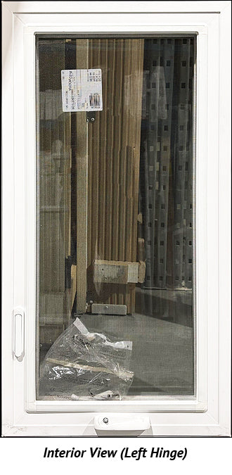 Casement Window 22 1/4" Wide x 43 3/4" Tall, Low-e 366