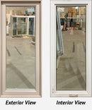 Casement Window 24" wide x 60 1/2" tall-Sandalwood-1