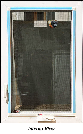 Casement Window Left Hinge 25 7/8" Wide x 39 1/2" Tall-Black - 0