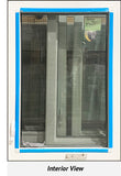 Casement Window 27 1/2" Wide x 39 1/2" Tall Left Hinge