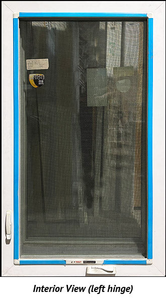 Casement Window 29 7/8" Wide x 53 3/8" Tall-Triple Glazed - 0