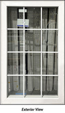 Casement Window 32 3/4" Wide x 53 3/4" Tall with Grill-1