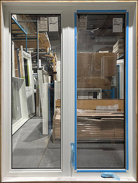Casement Window 55" Wide x 73" Tall 2-Section - 0