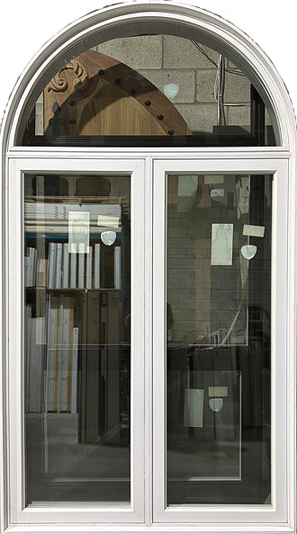 Casement Window-Round Top 54 1/4" Wide x 98 1/2" Tall-TripleGlazed