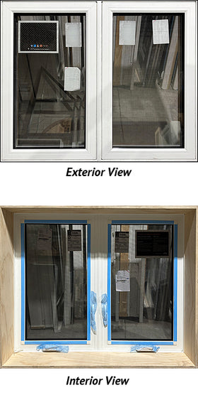 Casement Window Two Operator 48" Wide x 39 1/2" Tall Triple Glaze