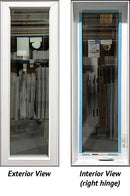 Casement Window 23 1/2" Wide x 62" Tall-Triple Glazed-1