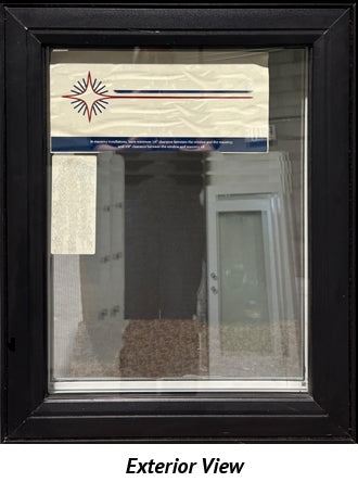Casement Window 24" Wide x 30" Tall Right Hinge-Black Exterior