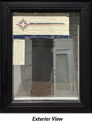 Casement Window 24" Wide x 30" Tall Right Hinge-Black Exterior-1