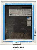 Casement Window 24" Wide x 30" Tall Right Hinge-Black Exterior-2