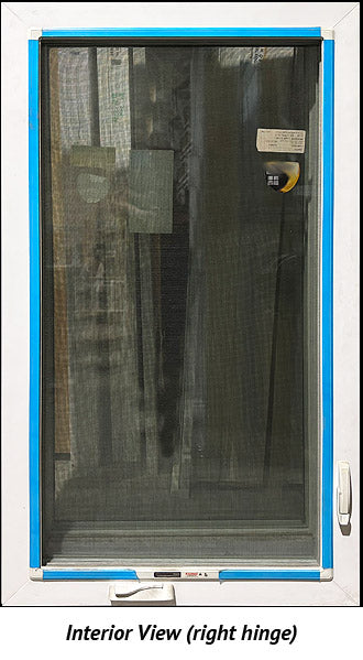 Casement Window 29 7/8" Wide x 53 3/8" Tall-Triple Glazed