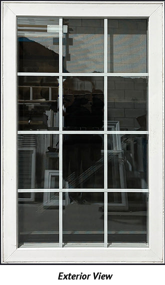 Casement Window 32 3/4" x 53 3/4" Right Hinge and Grill