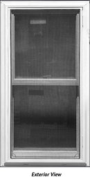 Double Hung Window 22 1/2" x 44" Frosted Glass-1