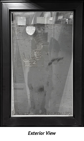 Fixed Window 25 7/8" Wide x 39 1/2" Tall-Black Exterior