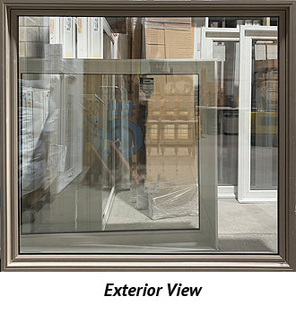 Fixed Window 63" Wide x 58 1/2" Tall, Pebble Exterior