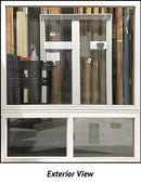 Fixed Window Over Side Slider 54" Wide x 62 1/2" Tall-1