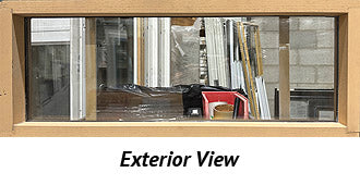 Fixed Window 36" Wide x 13 1/2" Tall