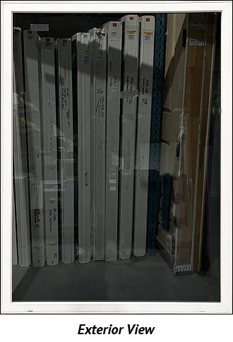 Fixed Picture Window 50" Wide x 68" Tall. Solar Grey Tinted Glass