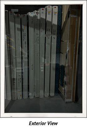 Fixed Picture Window 50" Wide x 68" Tall. Solar Grey Tinted Glass