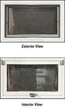 Pull-Up Style Basement Window 28" Wide x 18" Tall-1