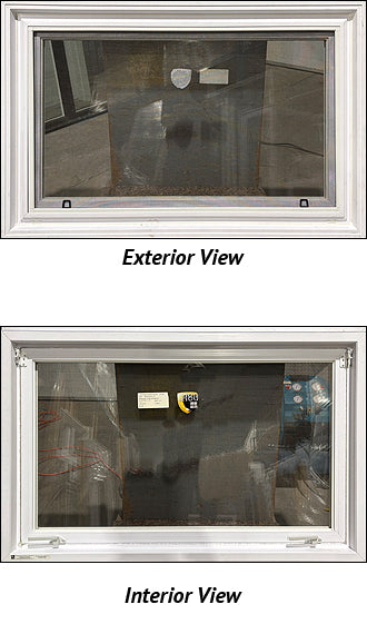 Basement Window-Pull Up-Egress-45 3/4" wide x 28 7/8" Tall