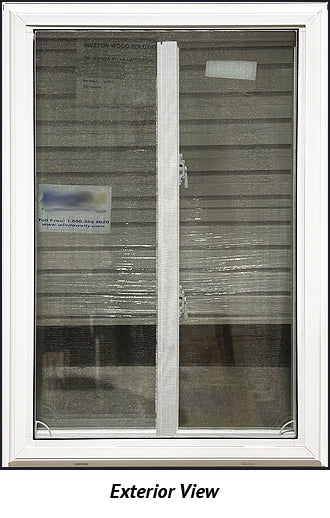 Side Sliding Window 26" Wide x 38" Tall Double Lift Out Sash
