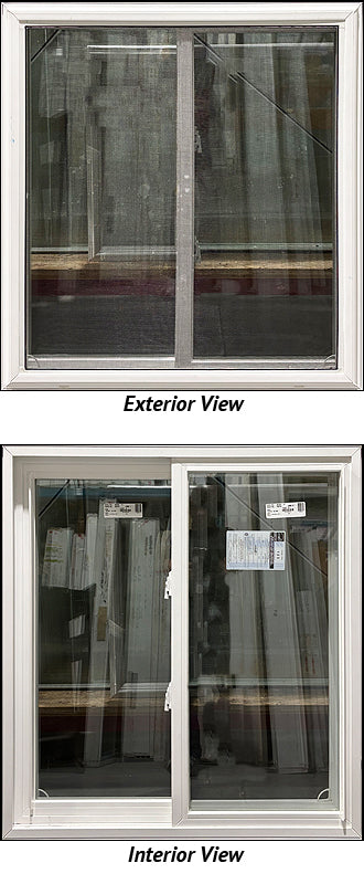 Side Sliding Window 36 1/2" Wide x 40" Tall Double Lift Out Sash