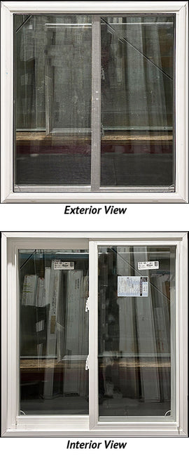 Side Sliding Window 36 1/2" Wide x 40" Tall Double Lift Out Sash