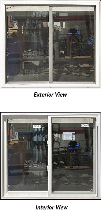 Side Sliding Window 48 1/4" Wide x 43" Tall Double Lift Out Sash