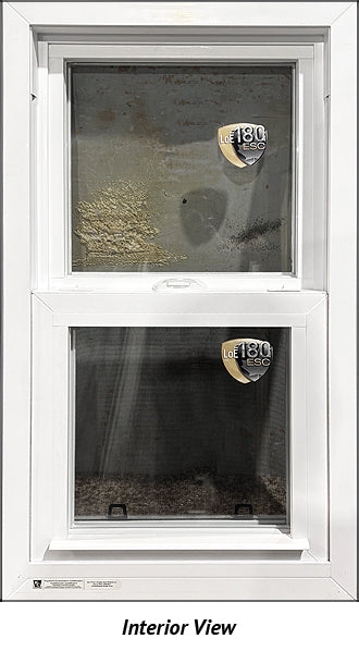 Single Hung Window 20" Wide x 36" Tall