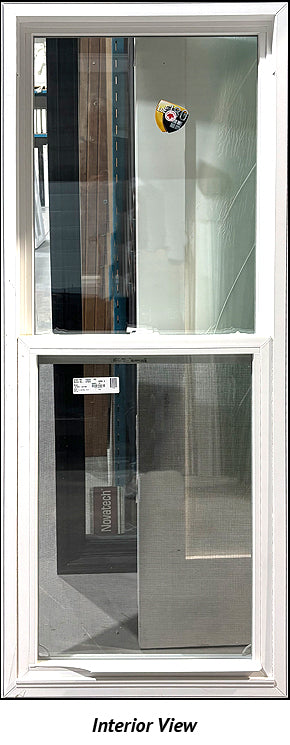 Single Hung Window 24 7/8" Wide x 63 3/4" Tall
