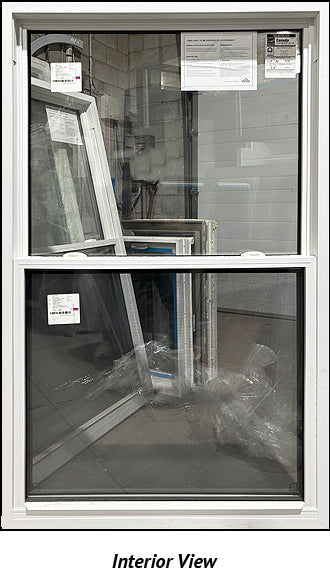 Single Hung Window 44 3/4" Wide x 70 1/2" Tall