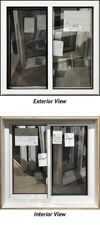 Side Sliding Window 38 1/2" Wide x 37 1/2" Tall