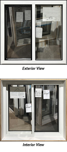 Side Sliding Window 38 1/2" Wide x 37 1/2" Tall