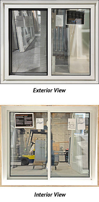 Side Sliding Window 48" Wide x 41" Tall Single Lift Out Sash