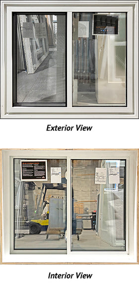 Side Sliding Window 48" Wide x 41" Tall Single Lift Out Sash