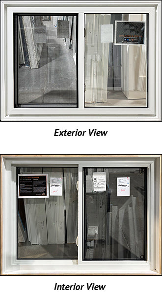 Side Sliding Window 49" Wide x 37" Tall Single Lift Out Sash