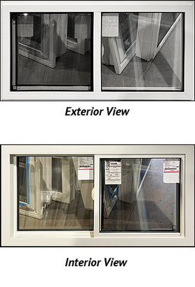 Side Sliding Window 47" Wide x 25" Tall