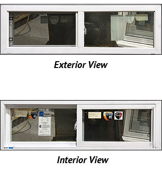 Side Slider Single Tilt 50 1/4" Wide x 15 7/8" Tall