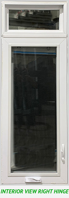 Casement Window With Transom 24" x 84"