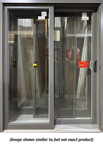 IN STOCK Custom 5 ft. 59 1/2" x 79 1/2" Sliding Patio Door-Slate