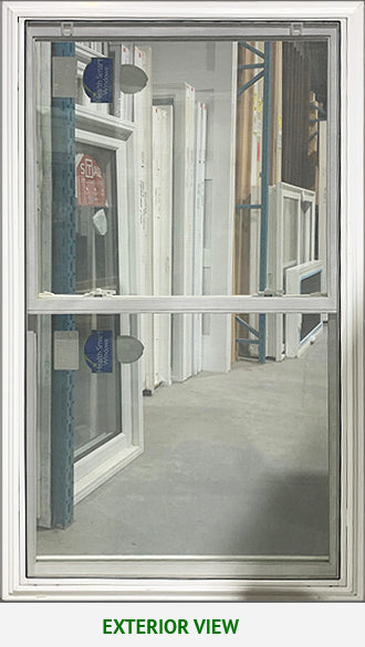 Double Hung Window 35 1/4" x 59 1/2".