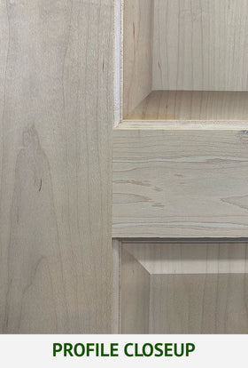 RAISED PANEL DOOR 5-PANEL MAPLE 18" X 86"-MINOR BLEMISH - 0